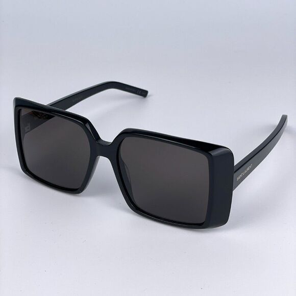 NEW Saint Laurent New Wave SL451 001 Black Oversized Square Women Sunglasses main image 10